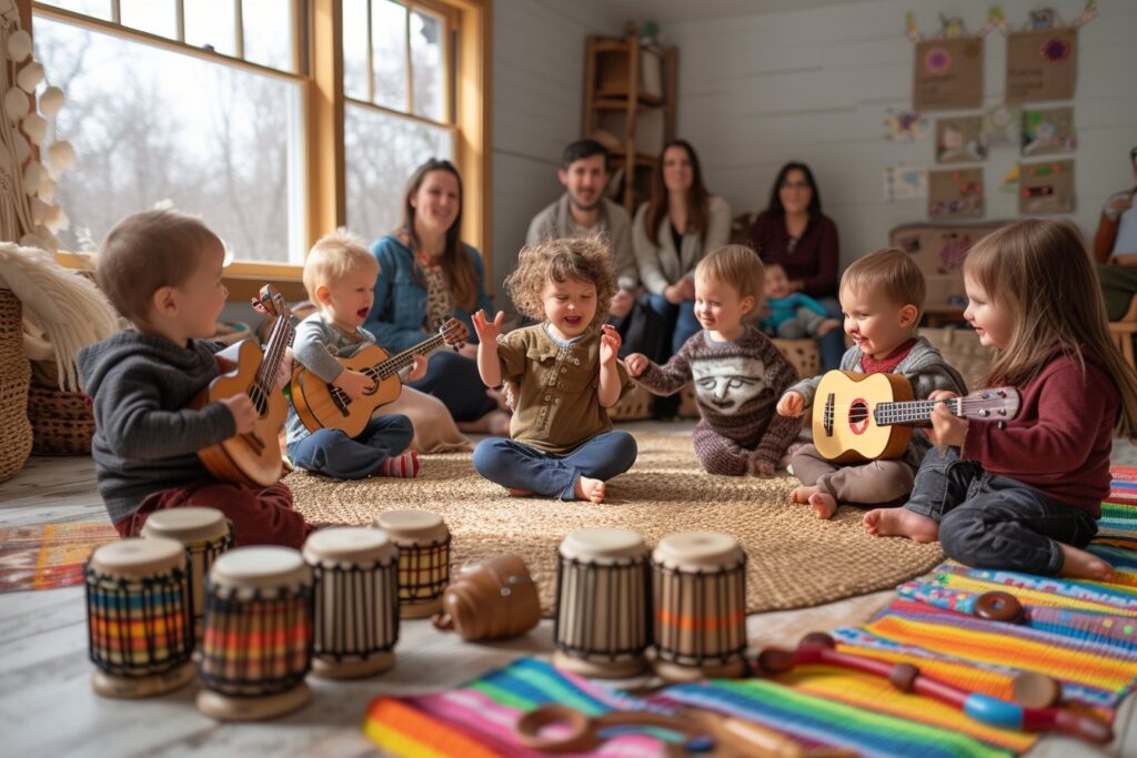 Organiser une session d’éveil musical pour les tout-petits : activités et conseils
