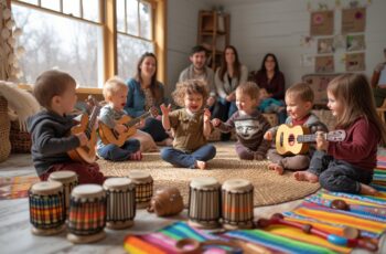 Organiser une session d’éveil musical pour les tout-petits : activités et conseils