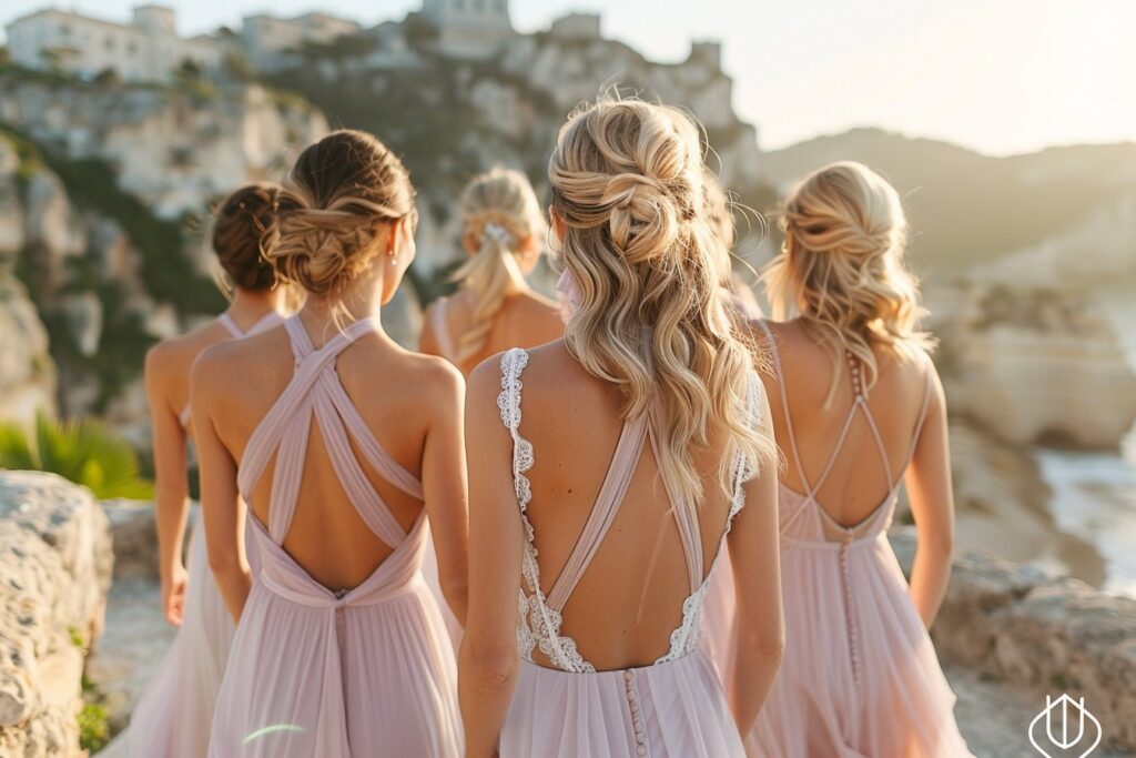 Des plages aux palais : les robes sirène pour demoiselles d’honneur qui feront voyager vos invités