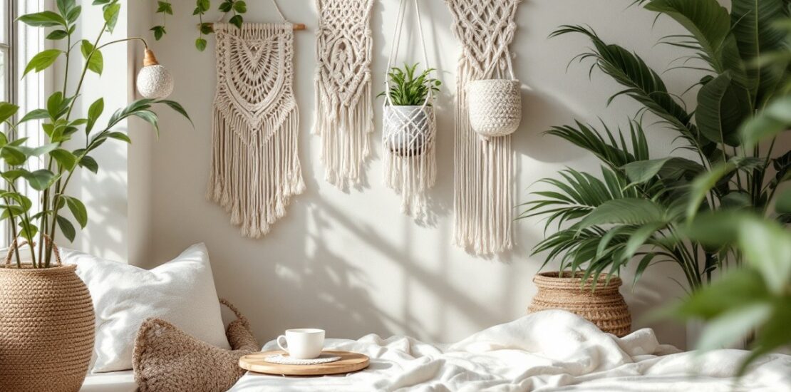 10 idées déco macramé diy à faire soi-même