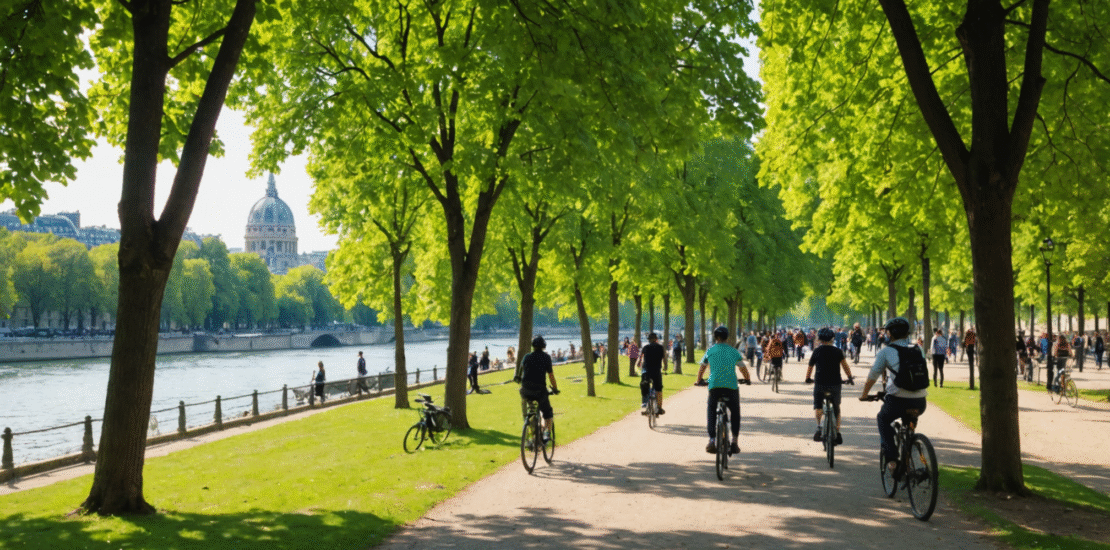 Escapades nature et aires de repos à découvrir dans Paris