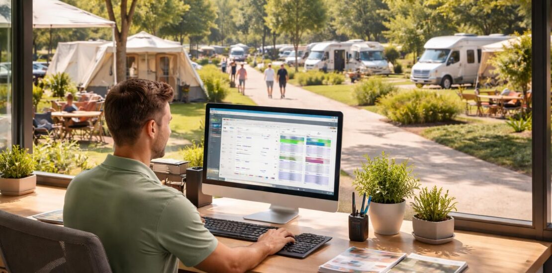 Logiciels de gestion pour campings avec CampingCare et Newbook pour réservations simplifiées