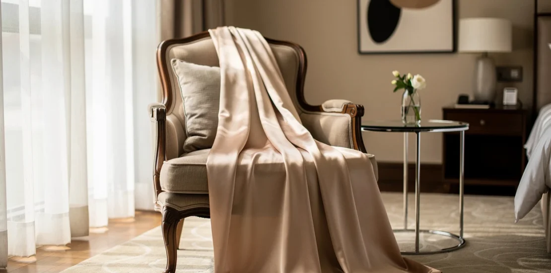 Destination luxe : comment adopter la robe en satin pour un séjour haut de gamme