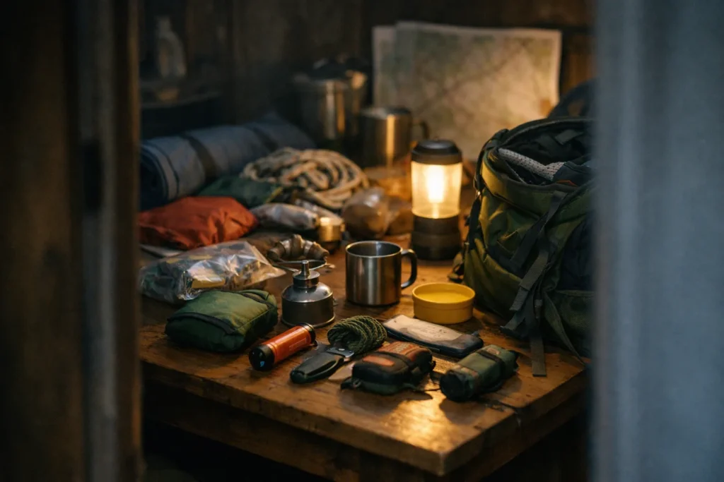 La trousse du campeur : ce qui sert et ce qui reste au fond du sac