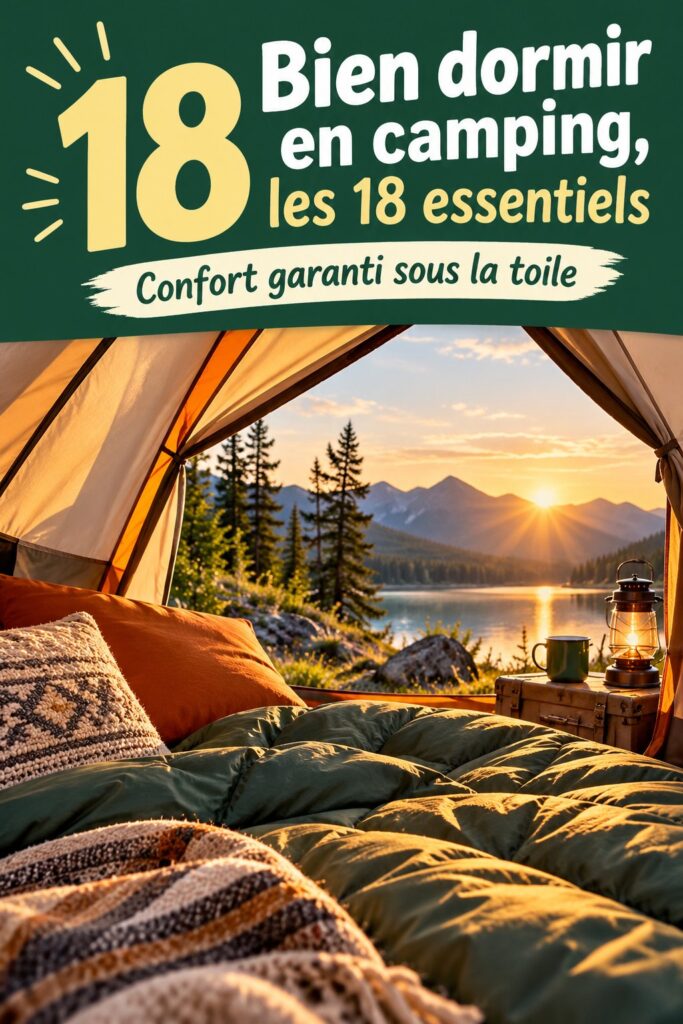 Une tente installée en pleine nature, prête à offrir des nuits reposantes aux campeurs.